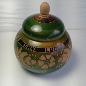 Wooden trinket souvenir mexican